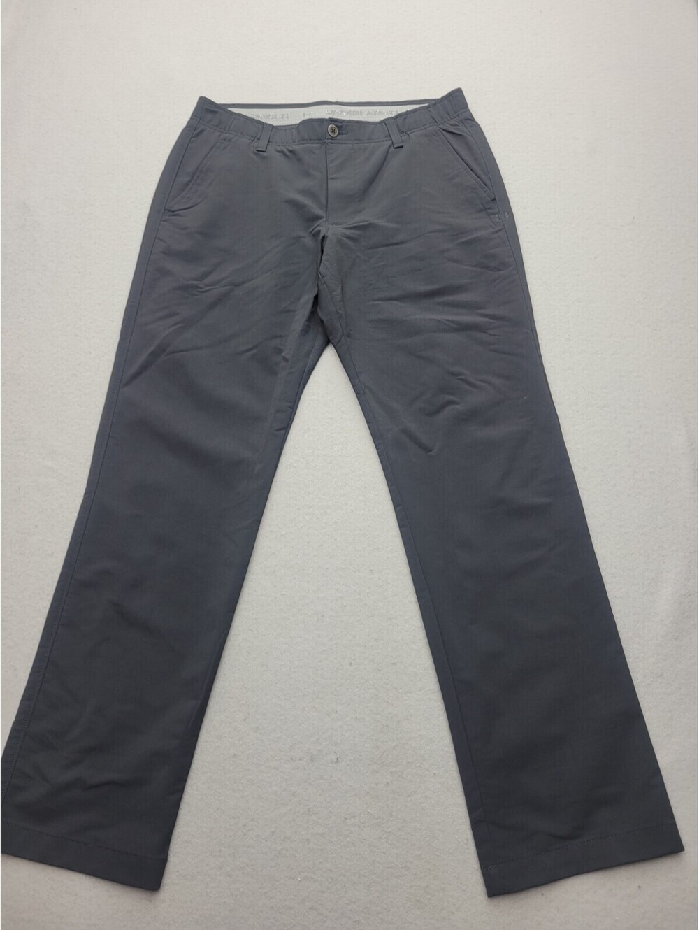 Under Armour Men's Pants 34X32 Black Performance Golf Jordan Button